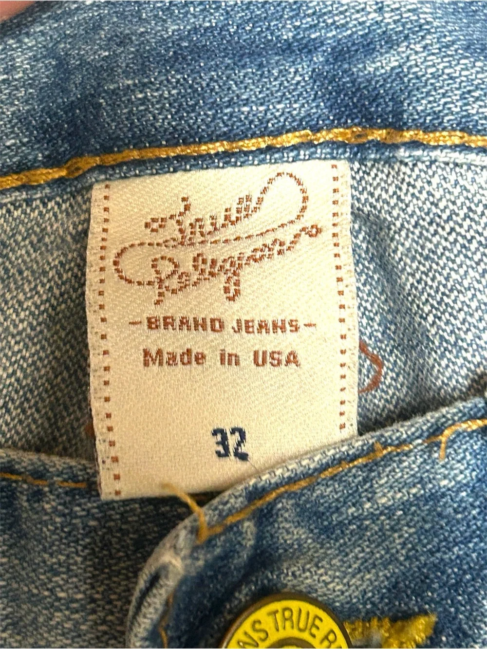 True Religion Boot cut Baggy jeans
